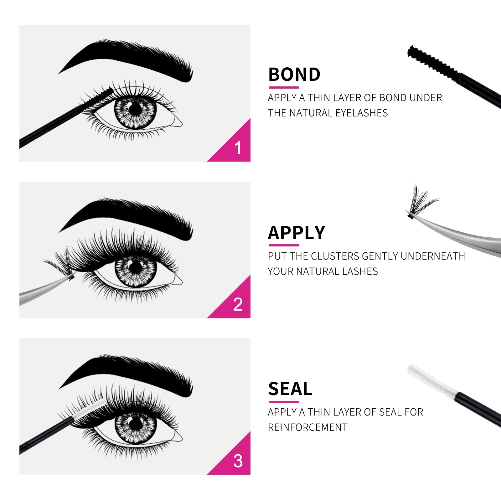 cluster lash adhesive