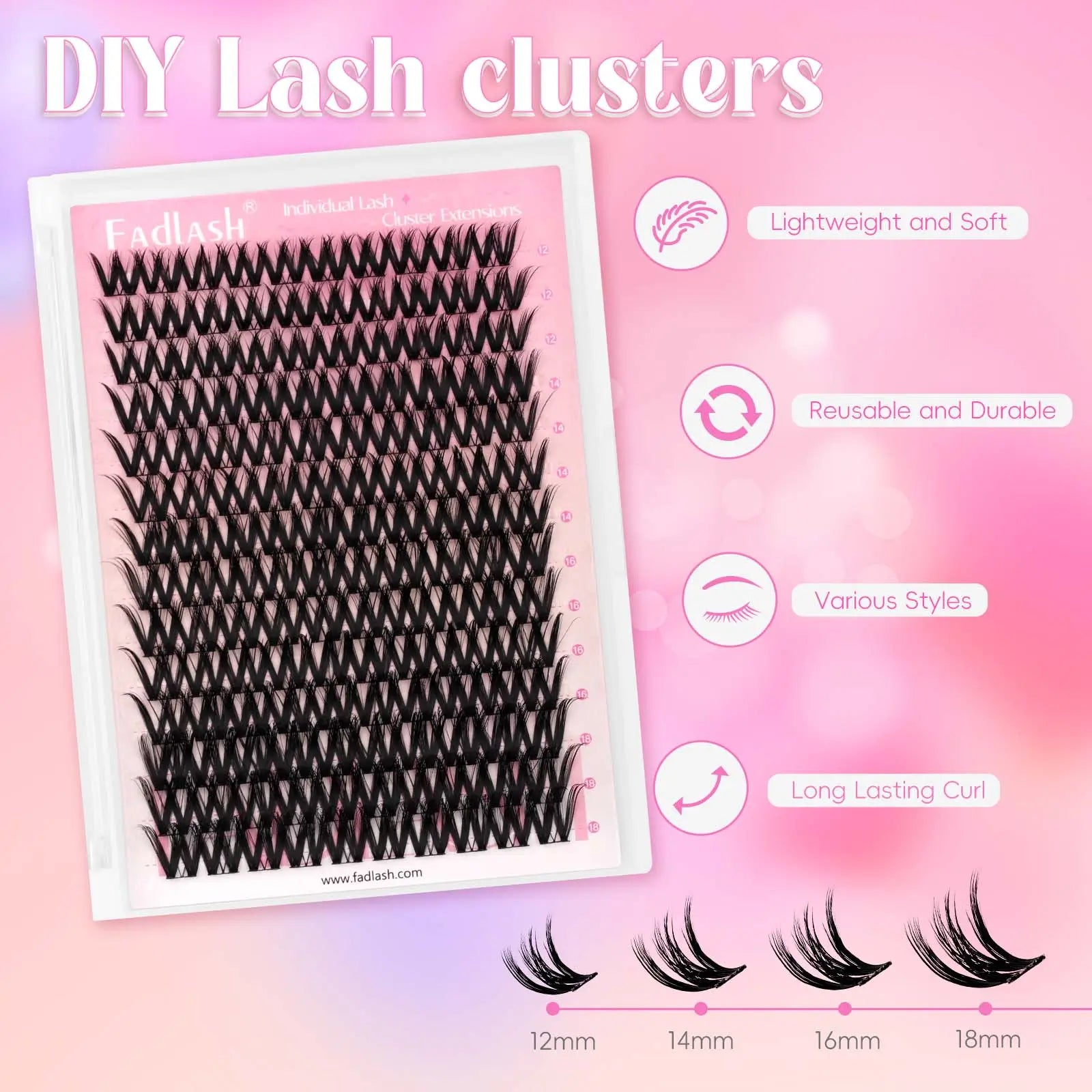 Heartthrob Lash Extension DIY Natural Curl Lightweight