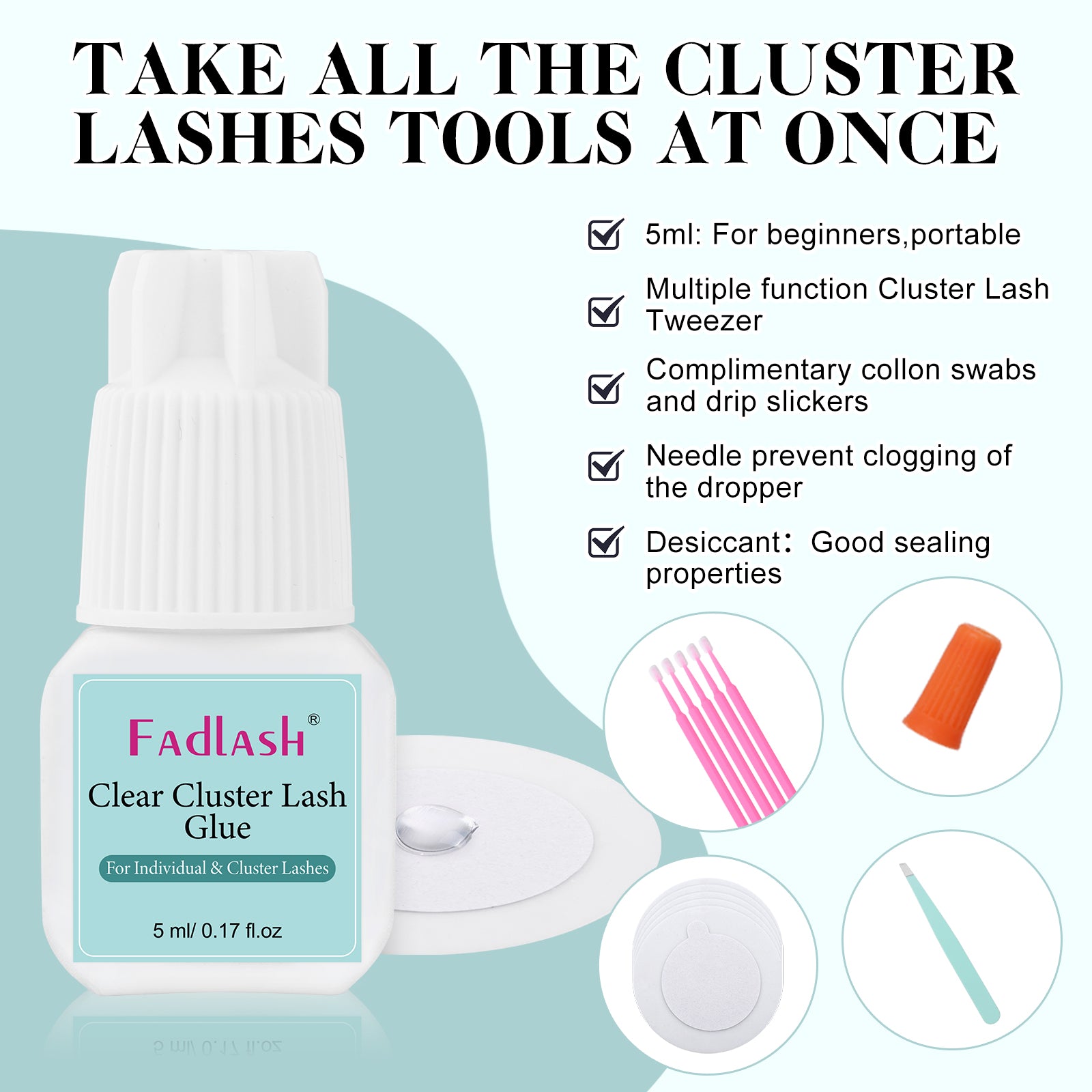 Waterproof Clear Lashes Glue