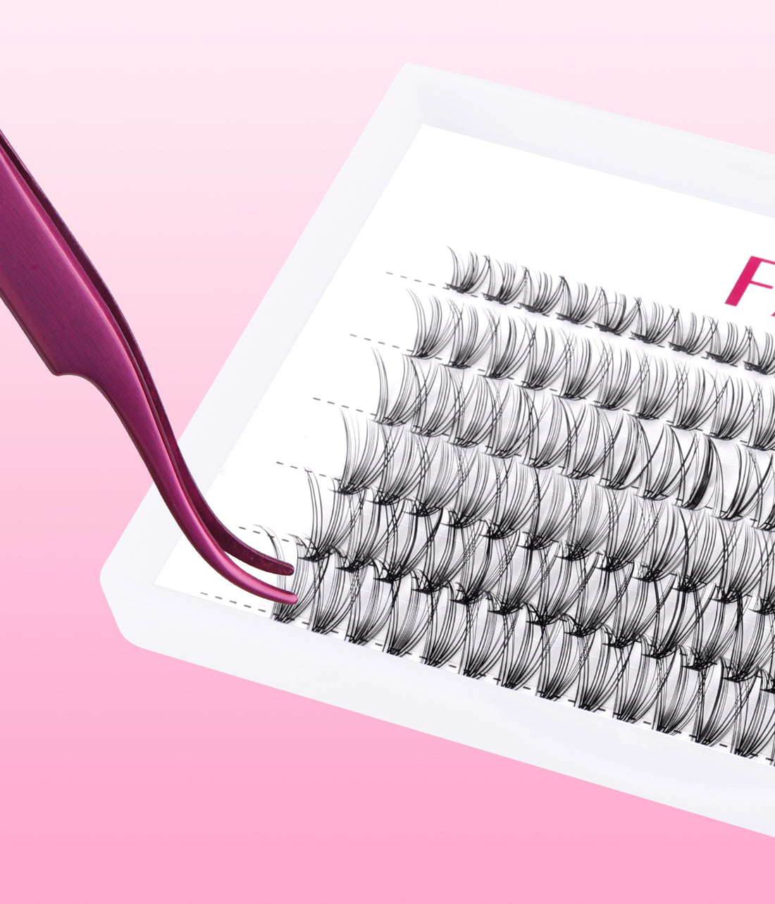 Blushing 20D DIY Lash Extension Natural-Looking & Lightgweight