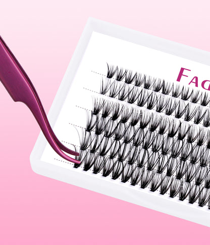 Cupcake Cluster Eyelash Extensions Soft and Feather-Light