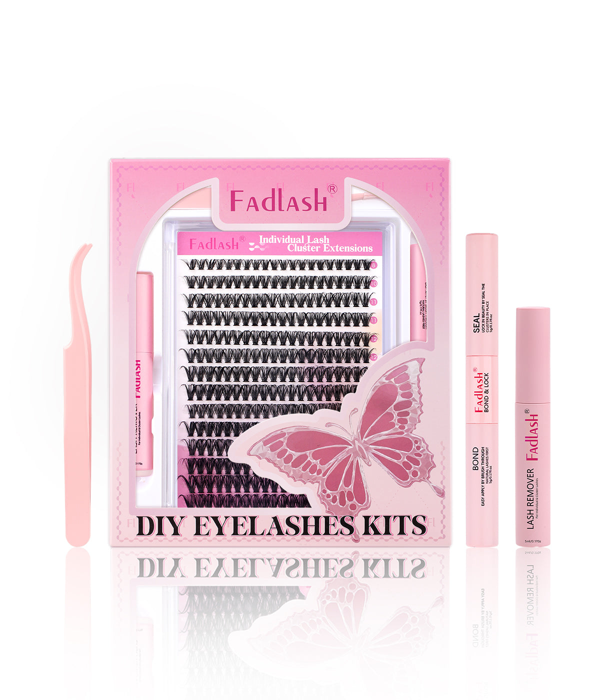 Crush on Myself Eyelash Clusters - Lightweight, Realistic, and Versatile 40D Clusters