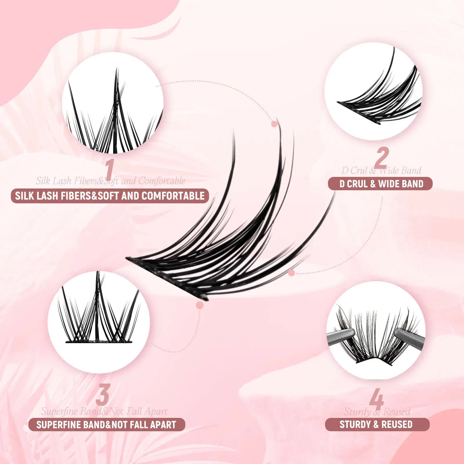 Namiki Lashes DIY Natural Pointed Wisp