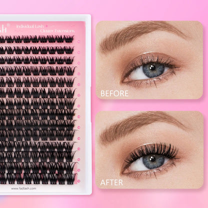 Hot Girl at Home Lash Extension Full and Customizable