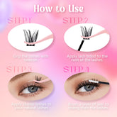 Hot Girl at Home Lash Extension Full and Customizable