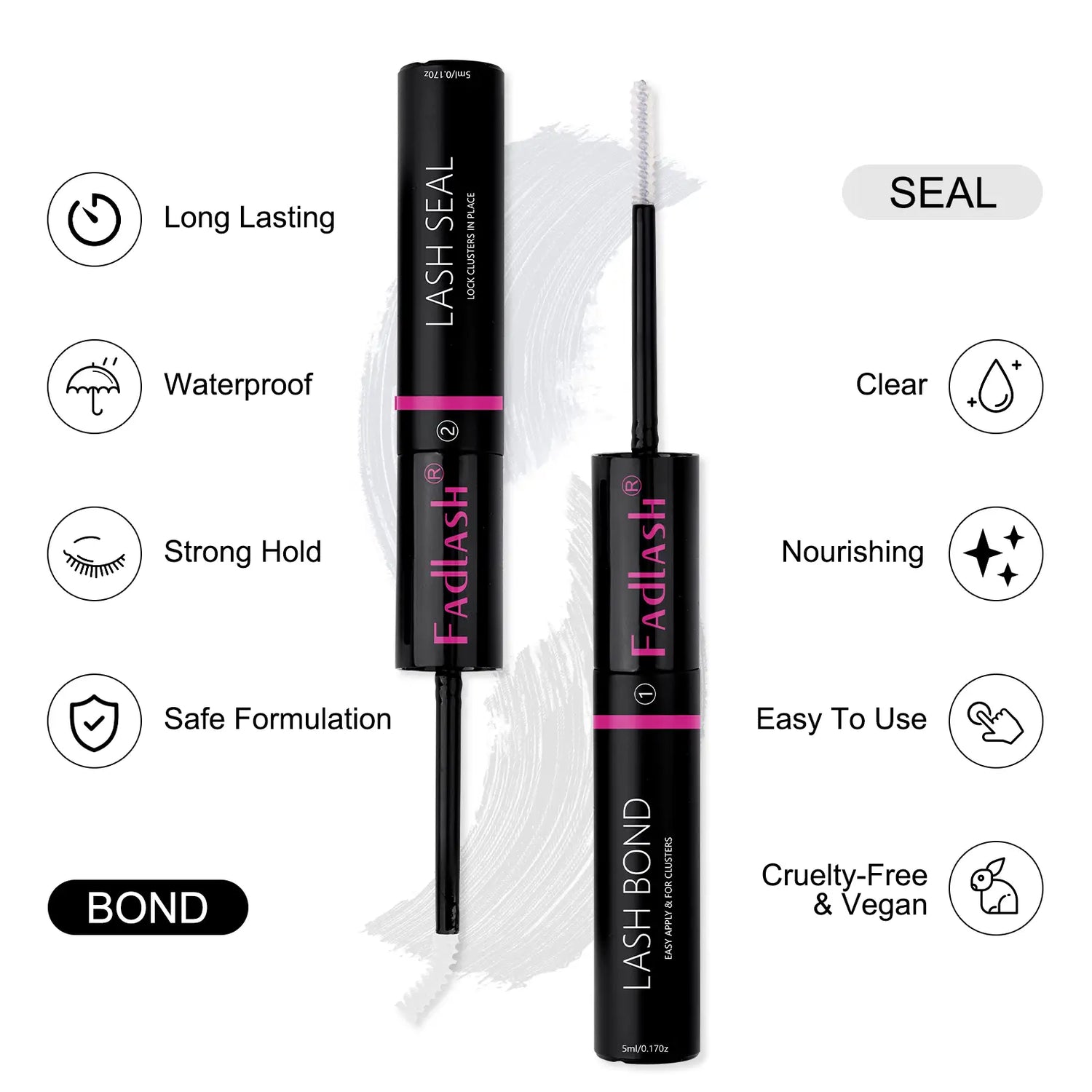 Best Lash Bond and Seal Clear Glue -10ml