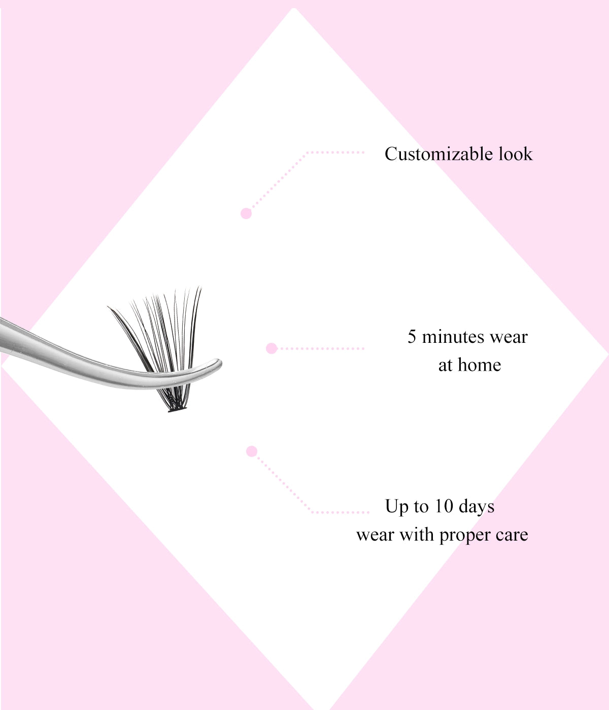 cluster eyelash extensions