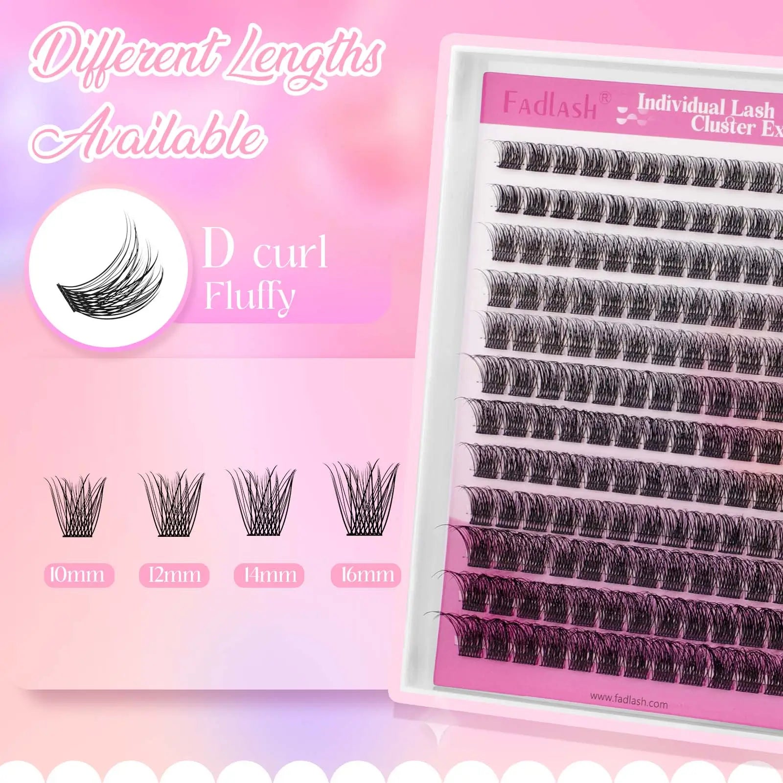 Keep it Natural Eyelash Clusters Mixed Lengths