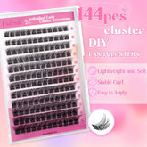 Keep it Natural Eyelash Clusters Mixed Lengths