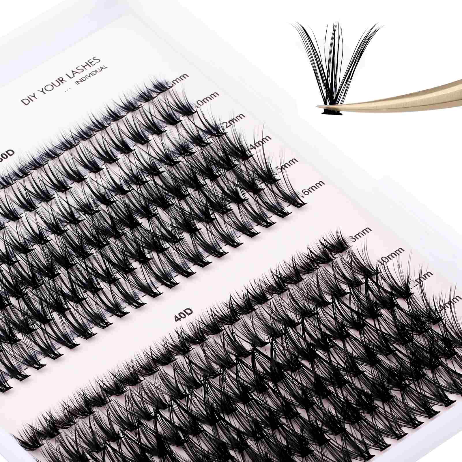 Cluster Lashes Map Guide For Beginners โ Fadlash Beauty