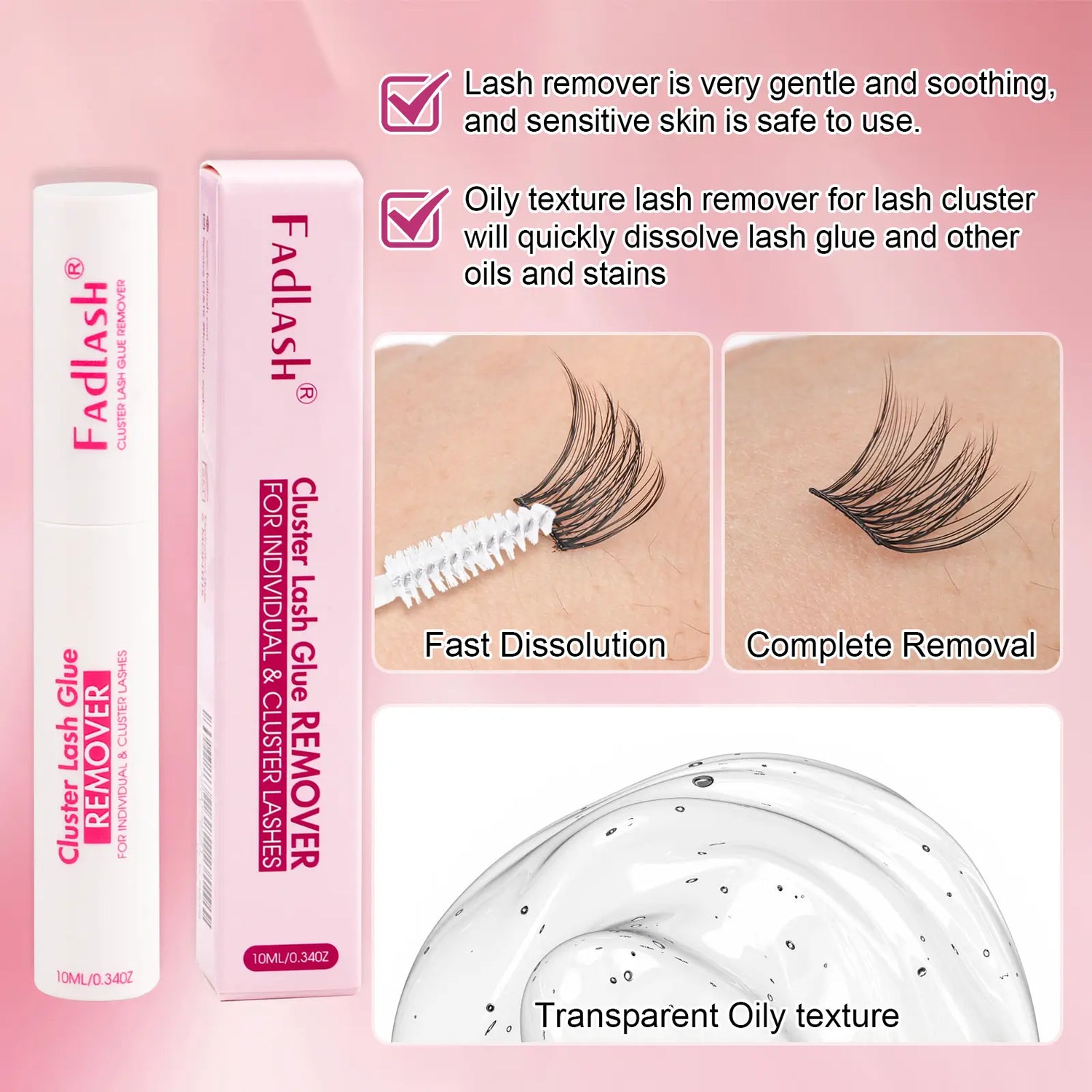 Glue Remover Eyelashes -10ML