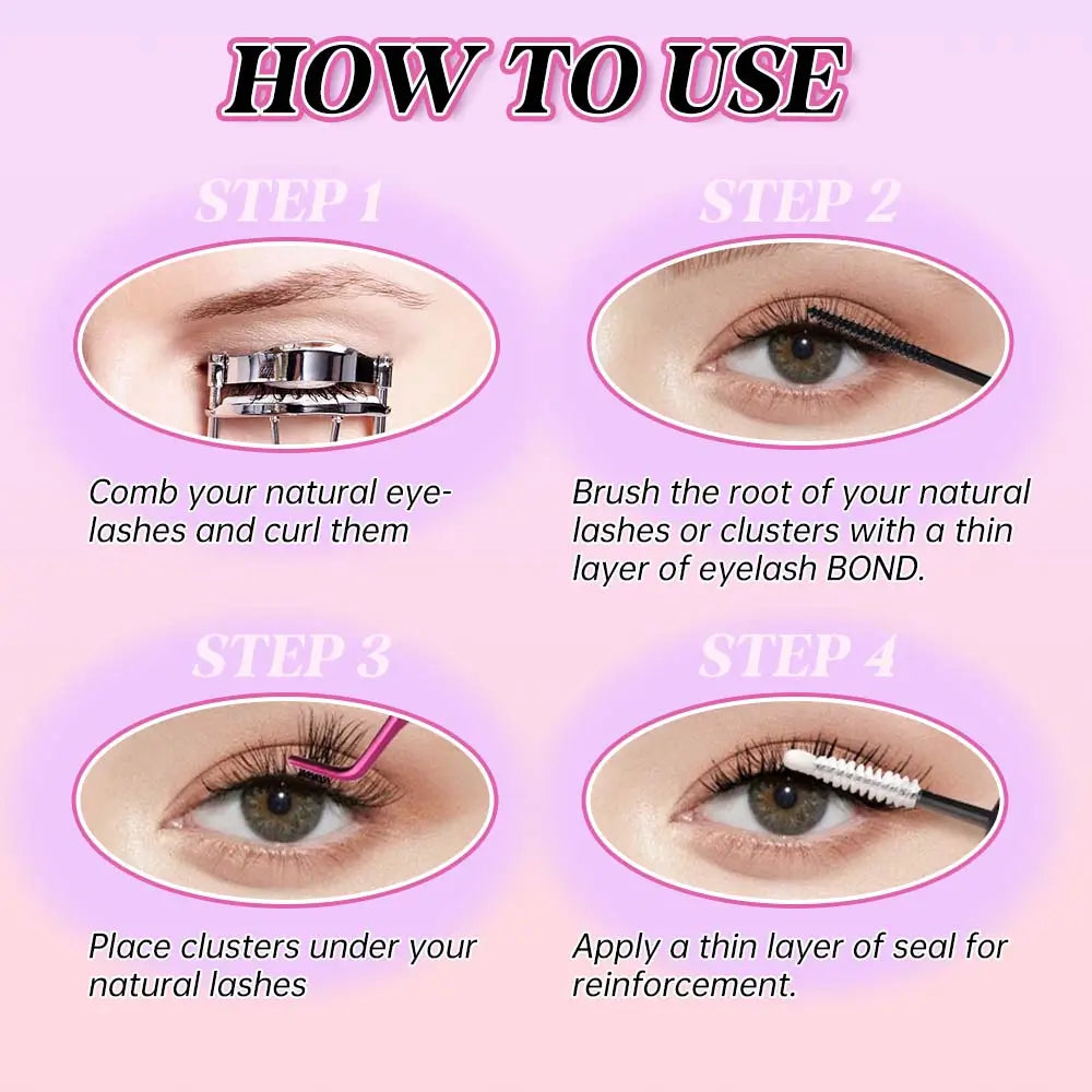 Lash Cluster Glue Bond and Seal 12ml