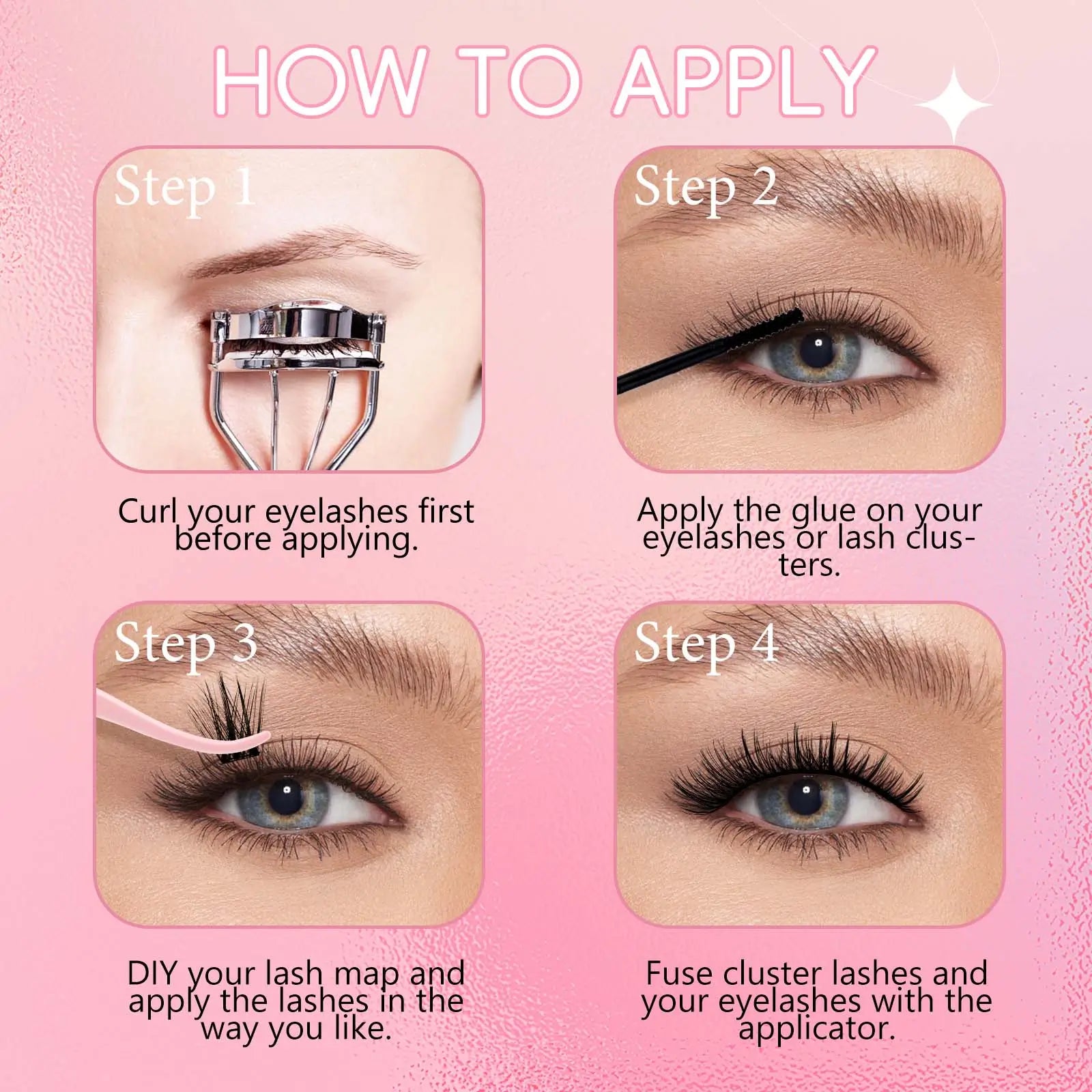 Little Fairy Lash Extensions DIY at Home Beginner-Friendly Lash Kit