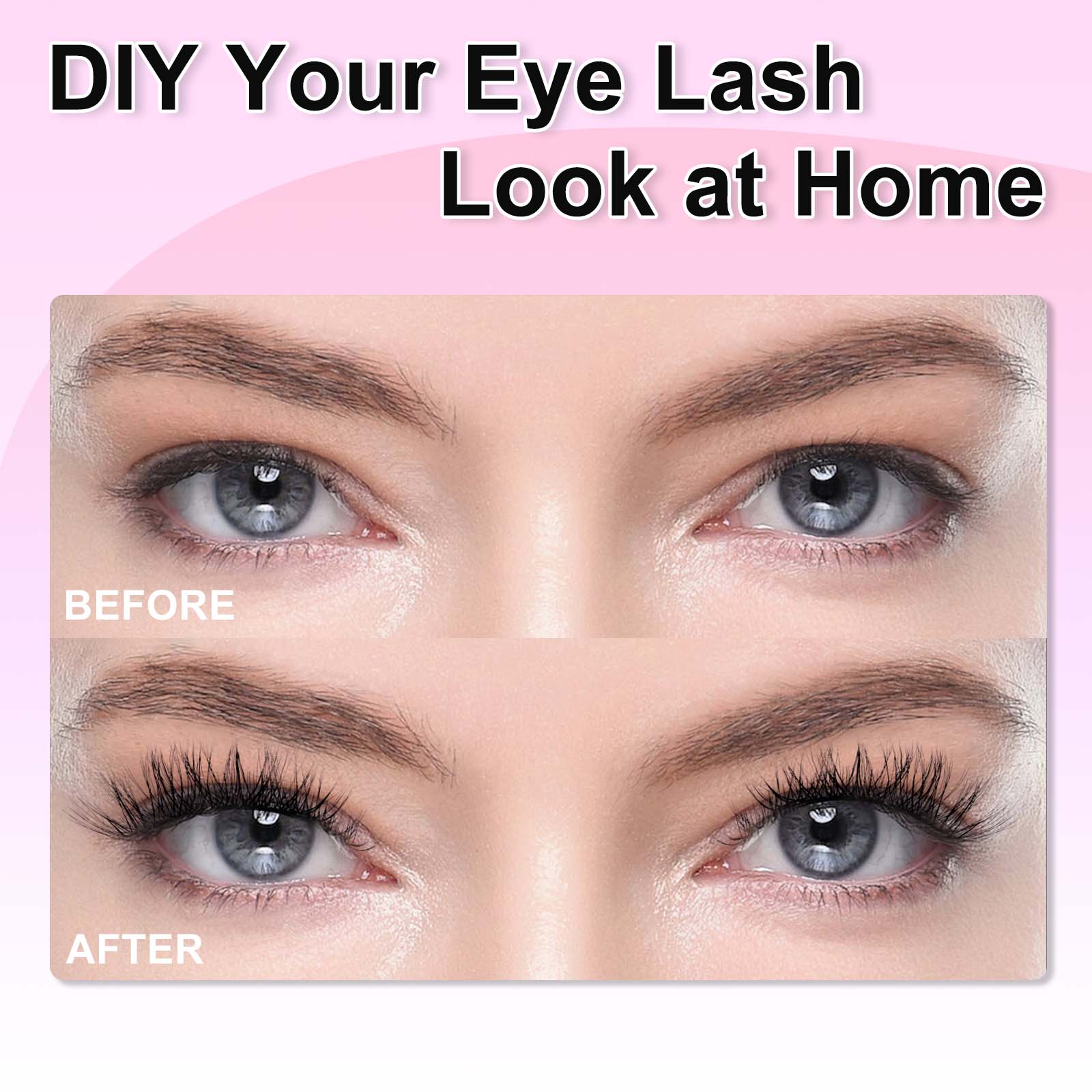 Daily Glam Natural-looking Lash Clusters Soft and Lightweight